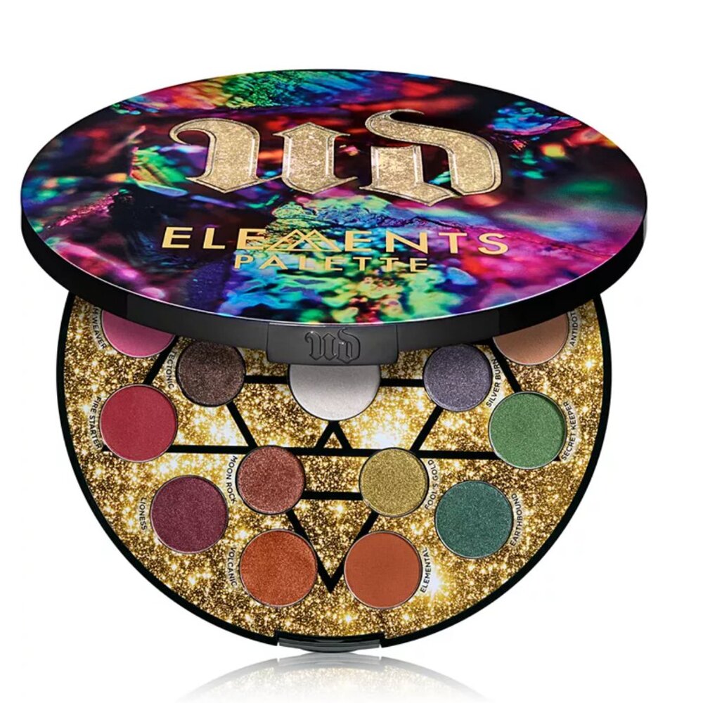 Urban Decay Elements 19 Shade Eyeshadow Palette - Lightly Used/Swatched